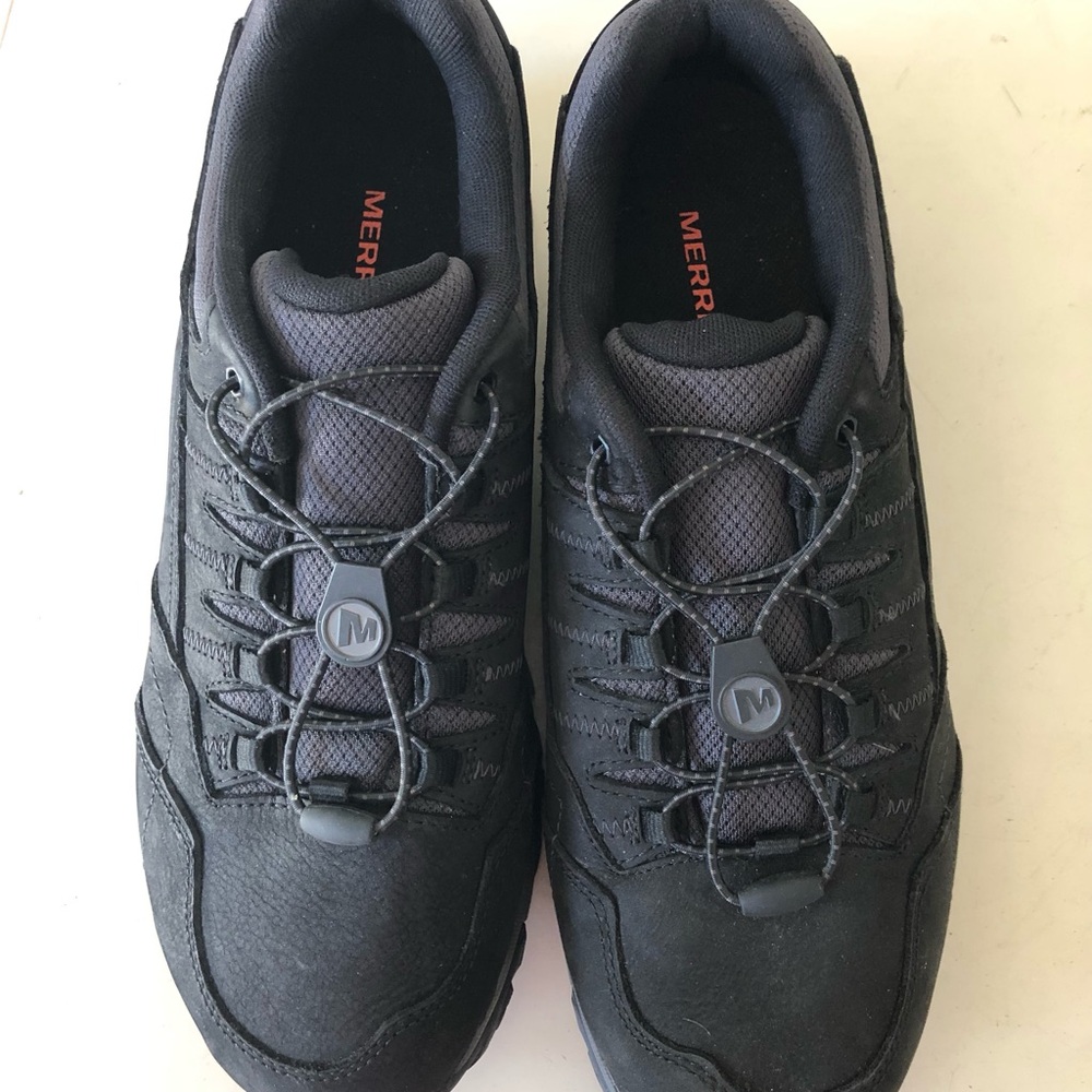 Size 12 Merrell Men's Moab Adventure Stretch Performance Trail Hiking Sneakers